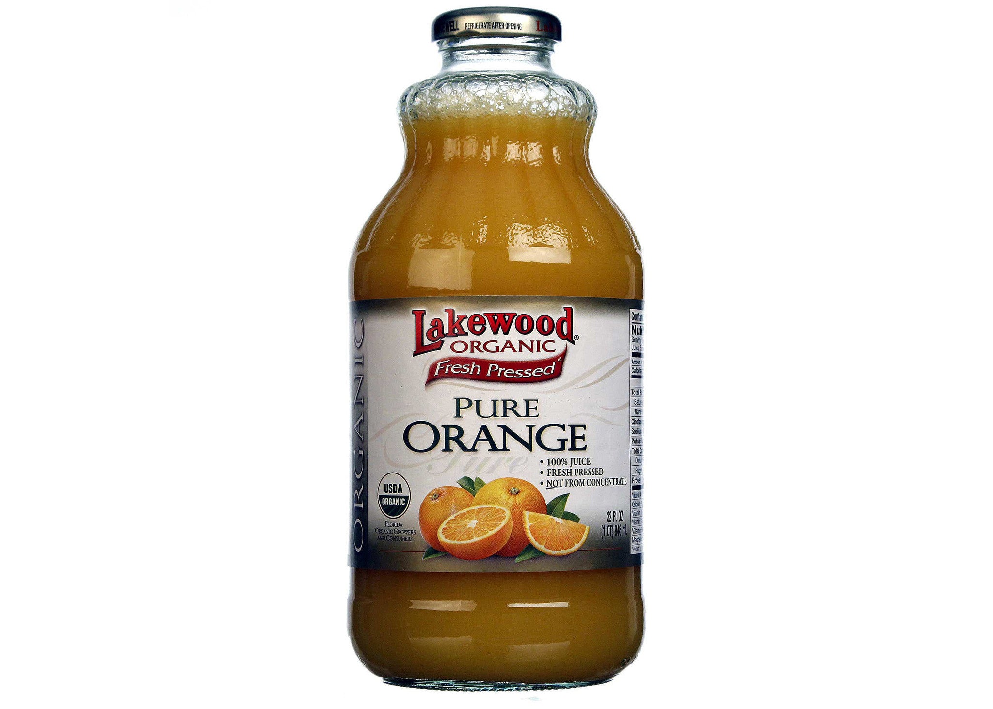 Orange Juice, Organic, Lakewood